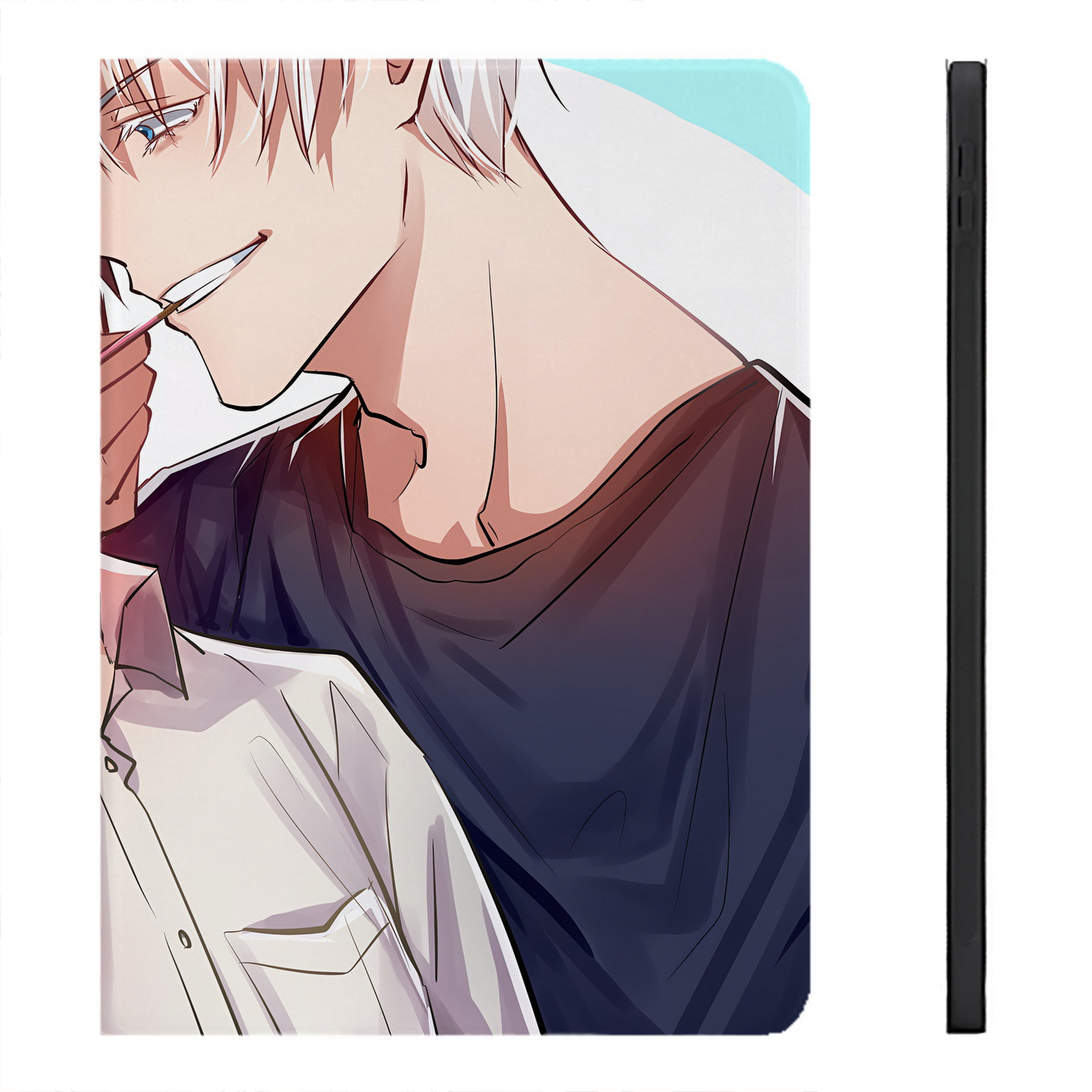 （画像用） 呪術廻戦 Jujutsu Kaisen IPadケース ペンホルダー付き ブックスタイルデザイン